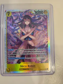 2026 One Piece TCG Nico Robin ENGLISH EB03-055 HEROINES SR - Image 2