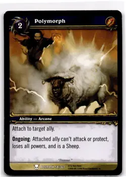 World of Warcraft TCG Polymorph 58/361 - Azeroth - Image 1