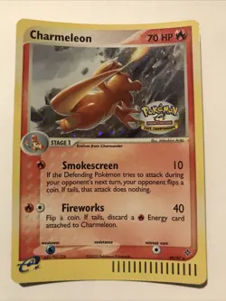 Charmeleon 99/97 State Championship Promo 2004 Pokemon Holo Card - Image 1