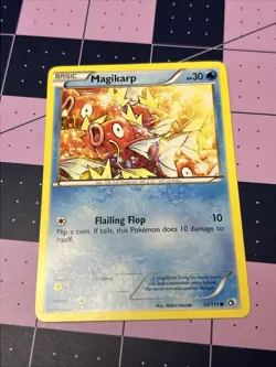 Pokemon TCG Magikarp Card B&W Legendary Treasures, Regular Common, 30/113 NM - Image 1