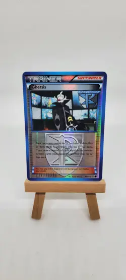 Pokemon Card - Ghetsis - Reverse Holo - Rare (101/116) BW Plasma Freeze - Image 1