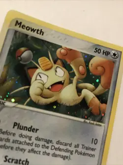 Meowth 013 Holo Rare Nintendo Black Star Promo Pokemon Card - Image 2