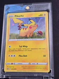 Pikachu SWSH039 SWSH: Sword & Shield Promo Cards Holo NM - Image 1