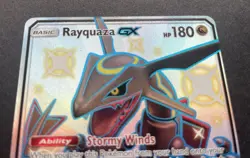 Pokemon Card RAYQUAZA GX 177a/168 Ultra Rare Alternate Art Promo - NM - Image 2