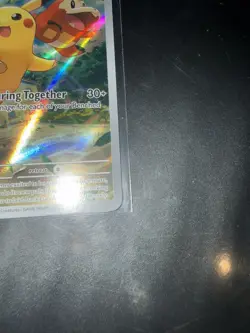 Pokemon Pikachu Promo Exclusive Holo Card 60 HP Adventuring Together 027 - Image 2