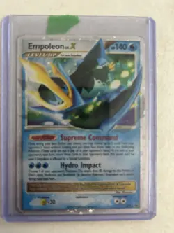 Empoleon LV.X - DP11 - Pokemon Diamond & Pearl Promo Ultra Rare Card MP - Image 1