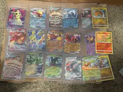 Pokemon Card Lot – Japanese & English V VMAX GX ex Holos – 30+ Cards - Image 1