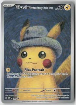 Pikachu with Grey Felt Hat 085 - SV: Promo Cards Normal - PTCG - LP - Image 1