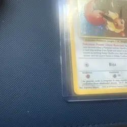 Pokemon TCG Eevee Wizards Black Star Promo 11 Holo Basic Card 30 HP 2000 - Image 2