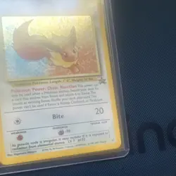 Pokemon TCG Eevee Wizards Black Star Promo 11 Holo Basic Card 30 HP 2000 - Image 3