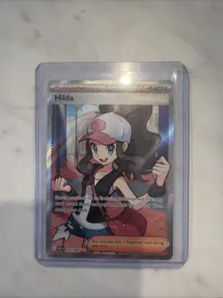 Pokemon Card TCG Hilda Trainer Supporter Ultra Rare Full Art Holo 164/086 NM - Image 1