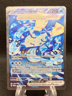 Wellspring Mask Ogerpon EX 213/167 Sir Twilight Masquerade Pokemon Card - Image 1