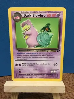 Pokemon TCG Dark Slowbro 29/82 Non-Foil Card WOTC Vintage 2000 Team Rocket - Image 1