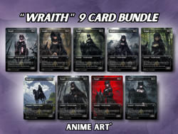 MTG Wraith Nazgul Card Set - Custom Magic: the Gathering Bundle - Image 4