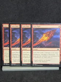 Lava Darts X4 LP Modern Horizons MTG - Image 1