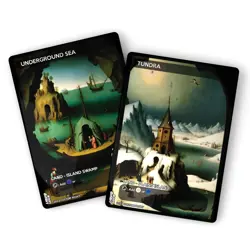 Boroque Dual Lands Bundle - Set of 10 Custom Art / Playtest for Magic Commander - Image 2
