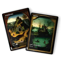 Boroque Dual Lands Bundle - Set of 10 Custom Art / Playtest for Magic Commander - Image 4