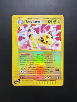 [NM] Ampharos 2/165 (2002) Expedition Reverse Holo pokemon - Image 1
