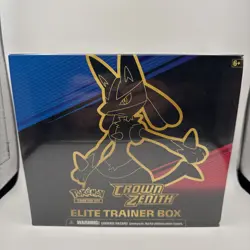 Pokemon TCG Crown Zenith Factory Sealed Elite Trainer Box - Image 1