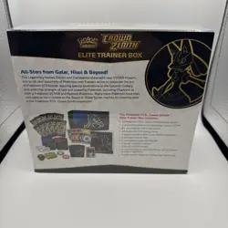 Pokemon TCG Crown Zenith Factory Sealed Elite Trainer Box - Image 5