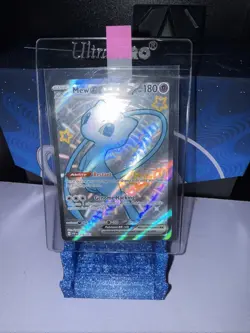 Pokemon TCG Mew EX 216/091 Paldean Fates Full Art Shiny Ultra Rare - Image 1