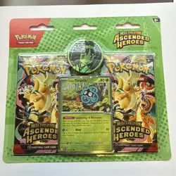 Pokemon Mega Evolution Ascended Heroes 2-Pack Blister Erika (Factory Sealed) - Image 1