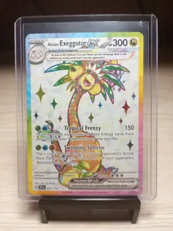 Pokemon TCG Alolan Exeggutor ex 225/191! M/NM - Image 1