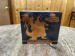 FACTORY SEALED Pokemon TCG: Champion's Path Elite Trainer Box 820650805455 - Image 1