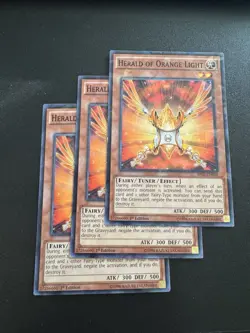 Herald of Orange Light (Shatterfoil) BP03-EN050 x1 - Image 3