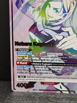 Nobara Kugisaki (008) (SR**) Jujutsu Kaisen Union Arena LP Foil English - Image 4