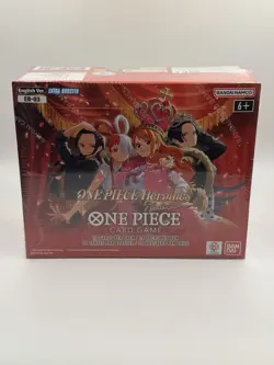 Bandai Namco One Piece Card Game Heroines EB-03 Extra Booster English Box - Image 1