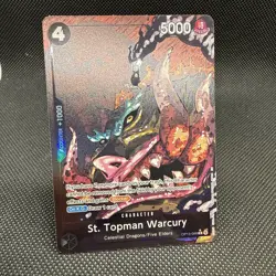 One Piece TCG St. Topman Warcury OP13-089 Alternate Art Alt English NM - Image 1