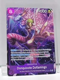 Donquixote Doflamingo One Piece TCG OP10-071 Royal Blood English NM/M Condition - Image 2