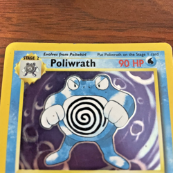 Pokemon card - Poliwrath 13/102 - Base Set - Vintage - Holo Rare 1999-2000 - Image 5