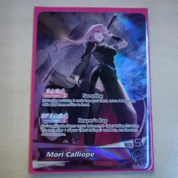 Mori Calliope Hololive Official Card Game OCG OSR Oshi EN Quintet hBP02-007 Spec - Image 1