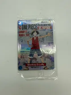 One Piece College Basketball US Voyage Trading Card - Illinois - Image 1
