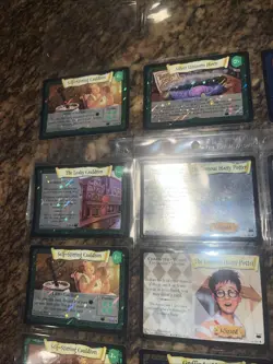 Harry Potter 2001 TCG Foil & Holo Harry Potter Warner Bros. 12 Card Lot - Image 4