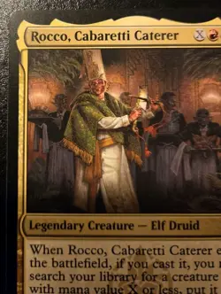 Rocco, Cabaretti Caterer 218/281 Uncommon Streets Of New Capenna MTG - Image 2