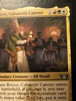 Rocco, Cabaretti Caterer 218/281 Uncommon Streets Of New Capenna MTG - Image 3