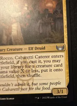 Rocco, Cabaretti Caterer 218/281 Uncommon Streets Of New Capenna MTG - Image 5