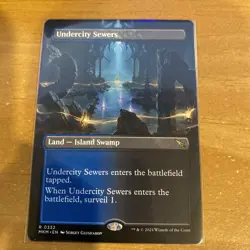 MTG Undercity Sewers (Borderless) R Murders at Karlov Manor #332 NM-Mint - Image 1