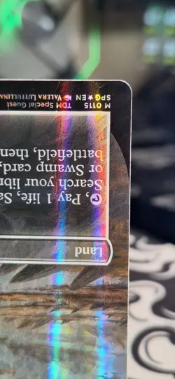 MTG – Tarkir Dragonstorm – Marsh Flats Dragonscale Foil – Mythic 0116 - Image 5