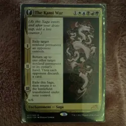 Magic: The Gathering The Kami War & O-Kagachi Made Manifest Foil Kamigawa Engli… - Image 1