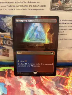 Riverpyre Verge (Borderless) Aetherdrift Foil Near Mint - Image 1