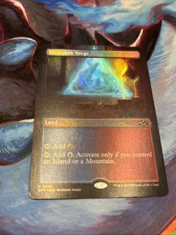 Riverpyre Verge (Borderless) Aetherdrift Foil Near Mint - Image 2