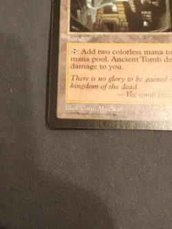 MTG Tempest "Ancient Tomb" Magic The Gathering WoTC Regular LP - Image 4