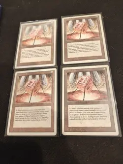 Mana Vault Set of 4 * REVISED * MP * Magic the Gathering MtG - Image 1