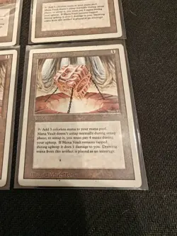 Mana Vault Set of 4 * REVISED * MP * Magic the Gathering MtG - Image 2