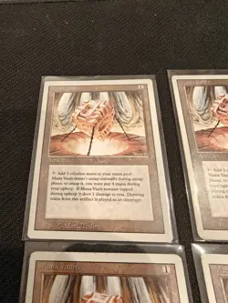 Mana Vault Set of 4 * REVISED * MP * Magic the Gathering MtG - Image 4