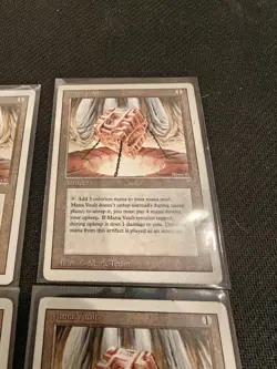 Mana Vault Set of 4 * REVISED * MP * Magic the Gathering MtG - Image 5